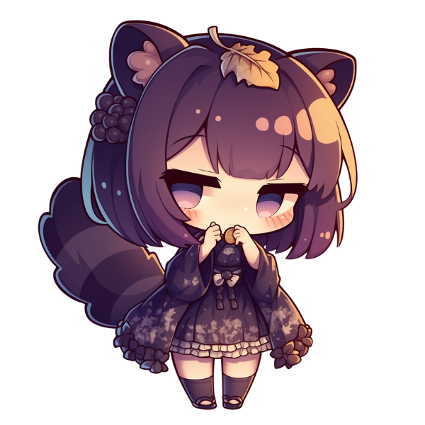 ちゃっかりタヌキ