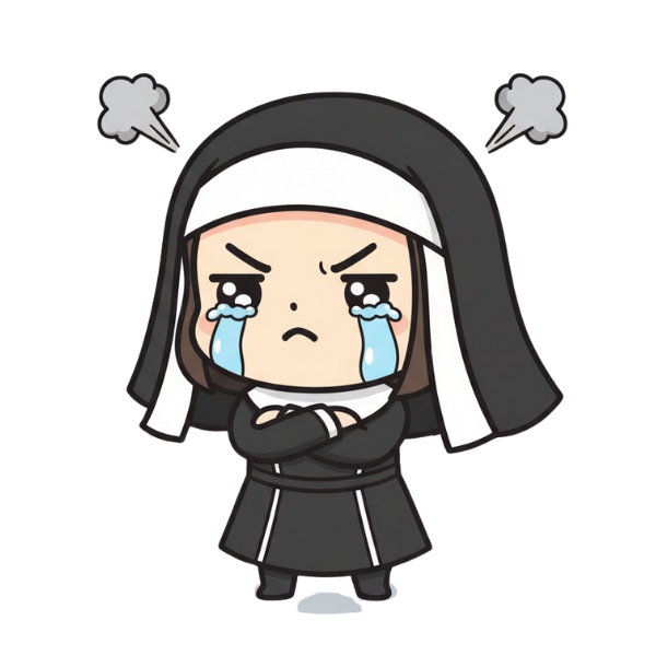 怒れる修道女