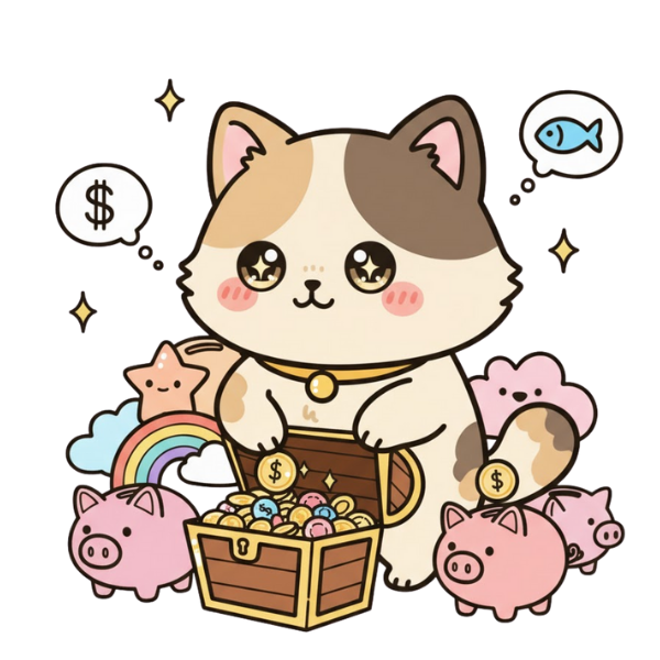 気まぐれ貯金猫