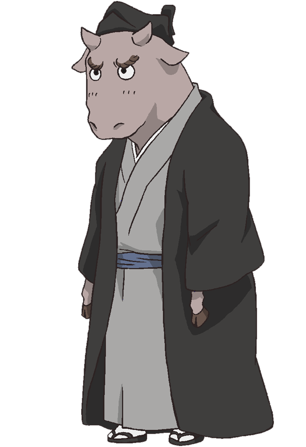 牛顔の中級妖怪